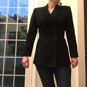 BEBE jacket blazer black 6